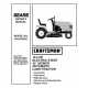 Manuel de pièces tracteur Craftsman 944.605650