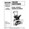 Craftsman snowblower Parts Manual C950-52009-0