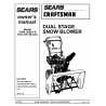 Craftsman snowblower Parts Manual C950-52021-0