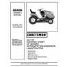 Craftsman Tractor Parts Manual 944.606940
