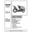 Craftsman Tractor Parts Manual 944.607060