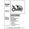 Manuel de pièces tracteur Craftsman 944.607060