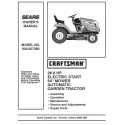 Manuel de pièces tracteur Craftsman 944.607080