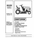 Craftsman Tractor Parts Manual 944.607170