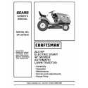 Manuel de pièces tracteur Craftsman 944.607840