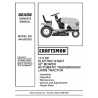 Craftsman Tractor Parts Manual 944.607870