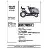 Craftsman Tractor Parts Manual 944.607930