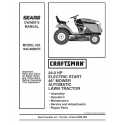 Manuel de pièces tracteur Craftsman 944.608070