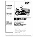 Manuel de pièces tracteur Craftsman 944.609051