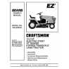 Manuel de pièces tracteur Craftsman 944.609051