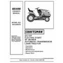 Manuel de pièces tracteur Craftsman 944.609070