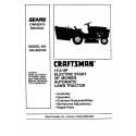 Craftsman Tractor Parts Manual 944.609150