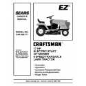 Manuel de pièces tracteur Craftsman 944.609171