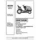 Craftsman Tractor Parts Manual 944.609220