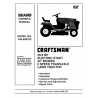 Manuel de pièces tracteur Craftsman 944.609700