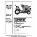Craftsman Tractor Parts Manual 944.60429