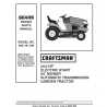 Manuel de pièces tracteur Craftsman 944.101100