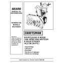 Craftsman snowblower Parts Manual 944.528422